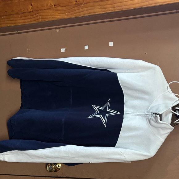 Reebok Dallas Cowboys 1/4 Zip Fleece. Size XL - Picture 1 of 4